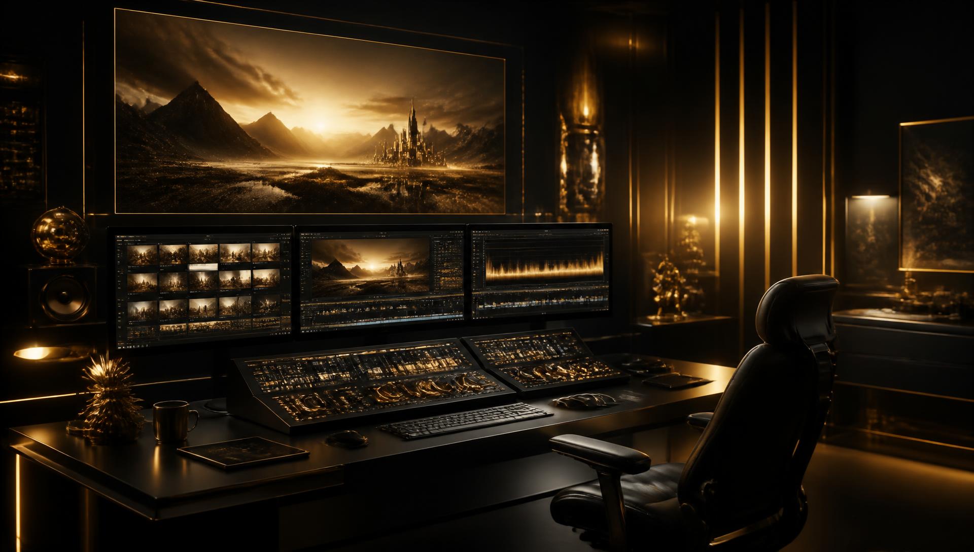 Cinematic AI filmmaking edit suite